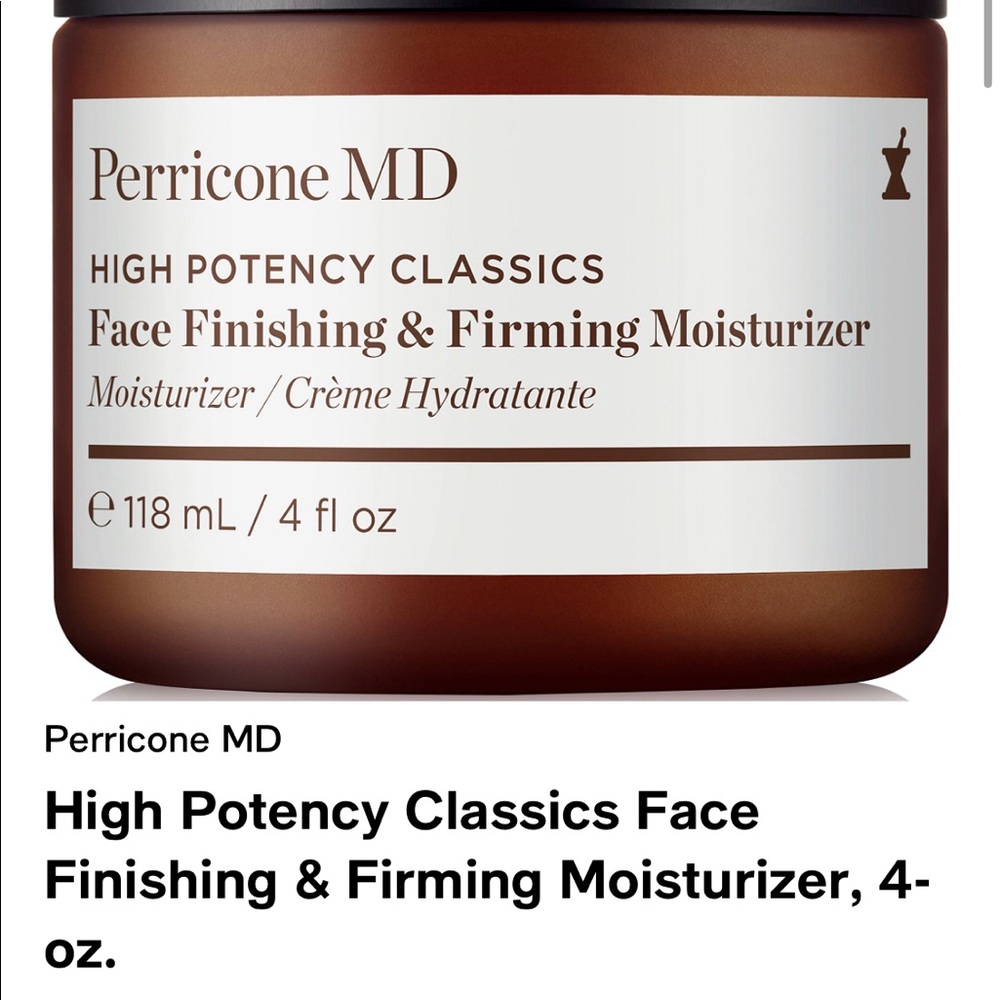 NWT Periconne MD HIGH POTENCY CLASSICS FACE FINISHING & FIRMING MOISTURIZER